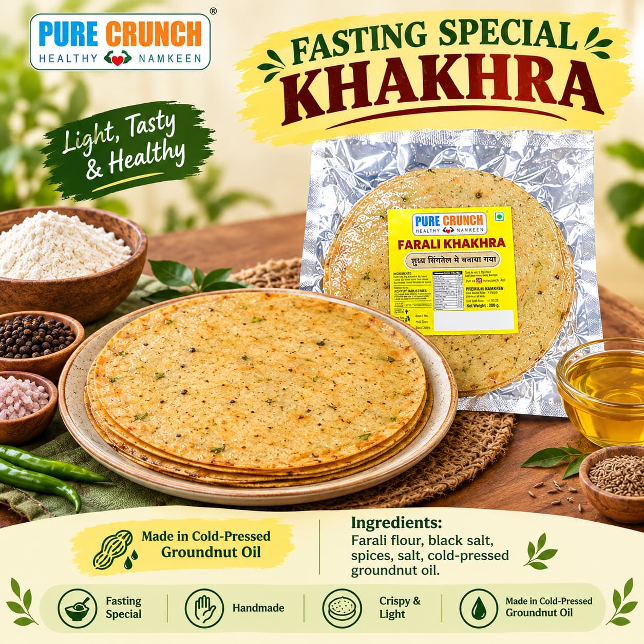 Farali Khakhra