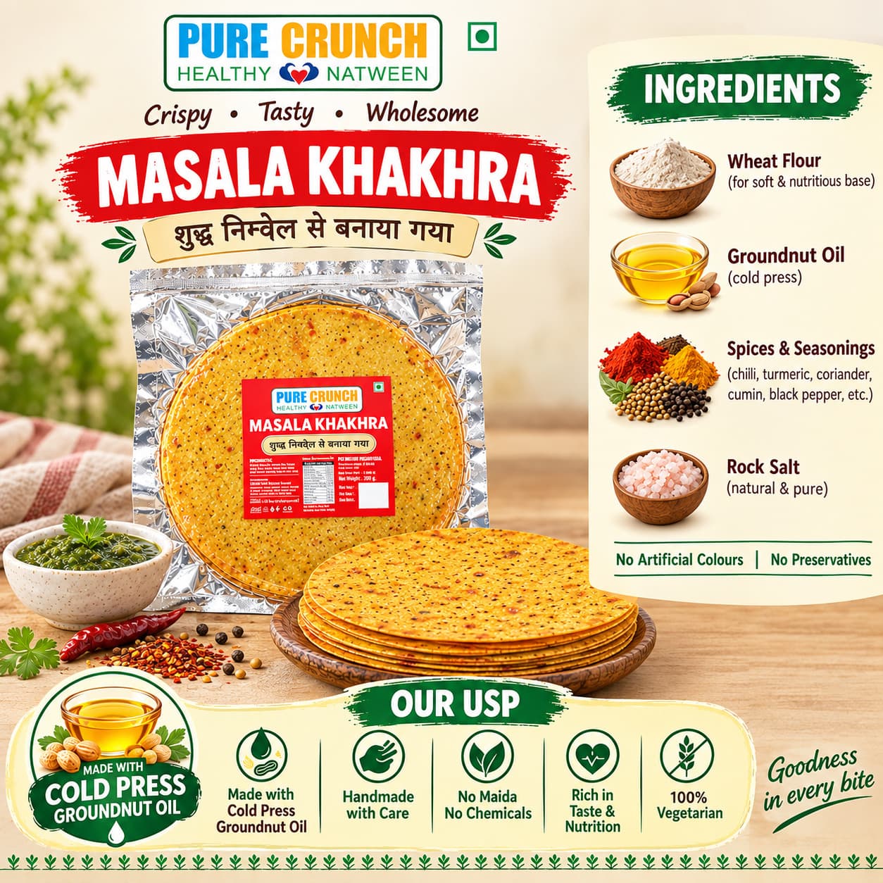 Masala Khakhra