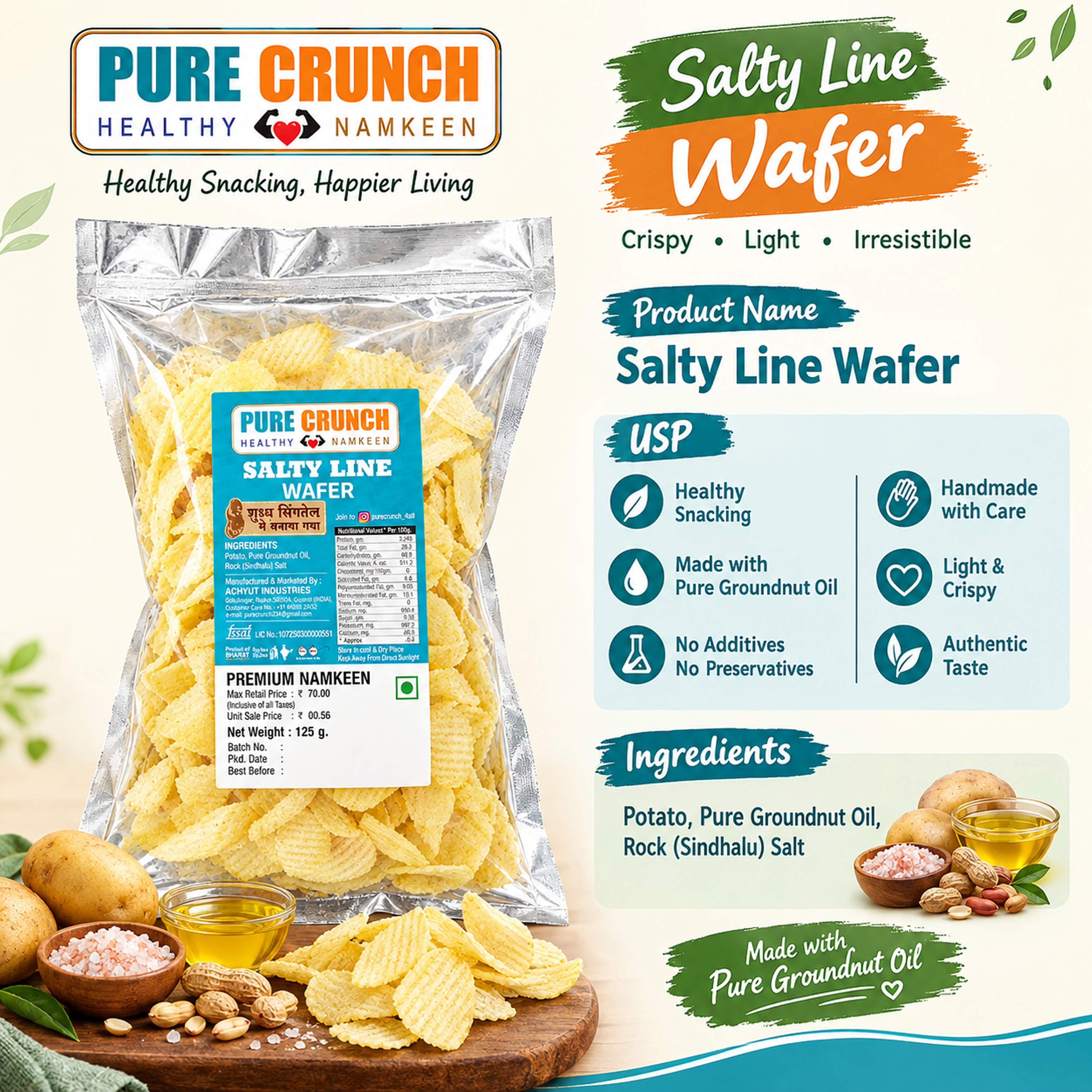 Salty Line Wafers
